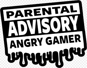 Parental Advisory Angry Gamer Hd Png