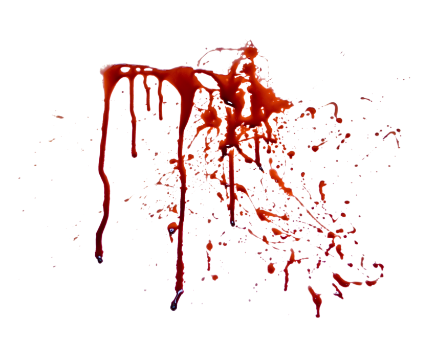 blood splatter png - HubPNG