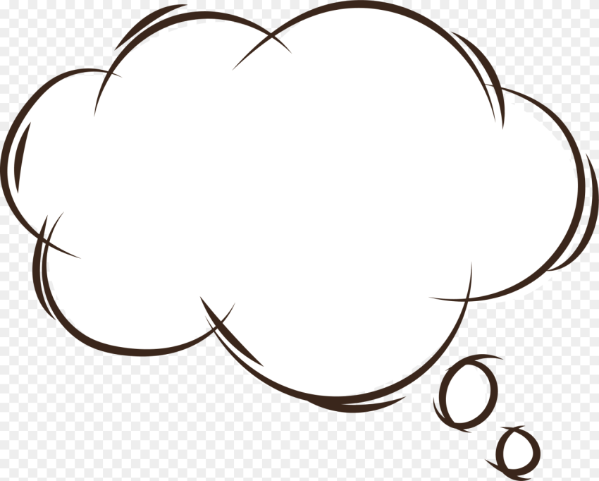 Thinking Bubble Png Circle Transparent Png