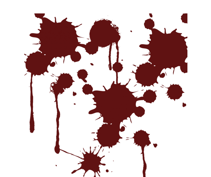blood splatter png clipart hd - HubPNG
