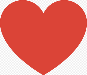 Emoji Heart Red Heart Transparent Background Hd Png