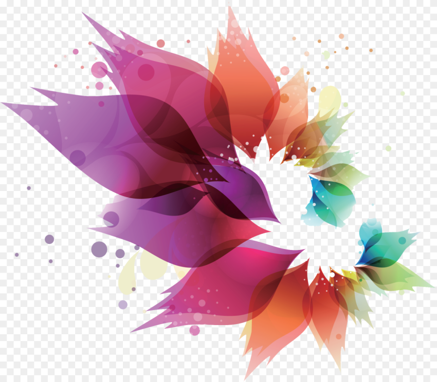 Fur Vector Abstract  Abstract Flower Png
