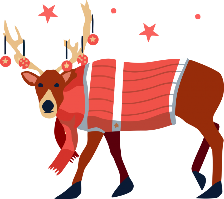 reindeer deer christmas png