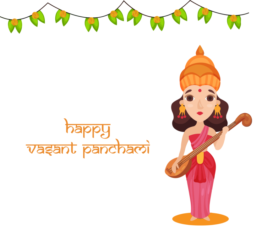 happy vasant Panchami png
