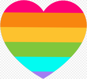 Rainbow Euclidean Vector Clip Art Clipart Rainbow Heart