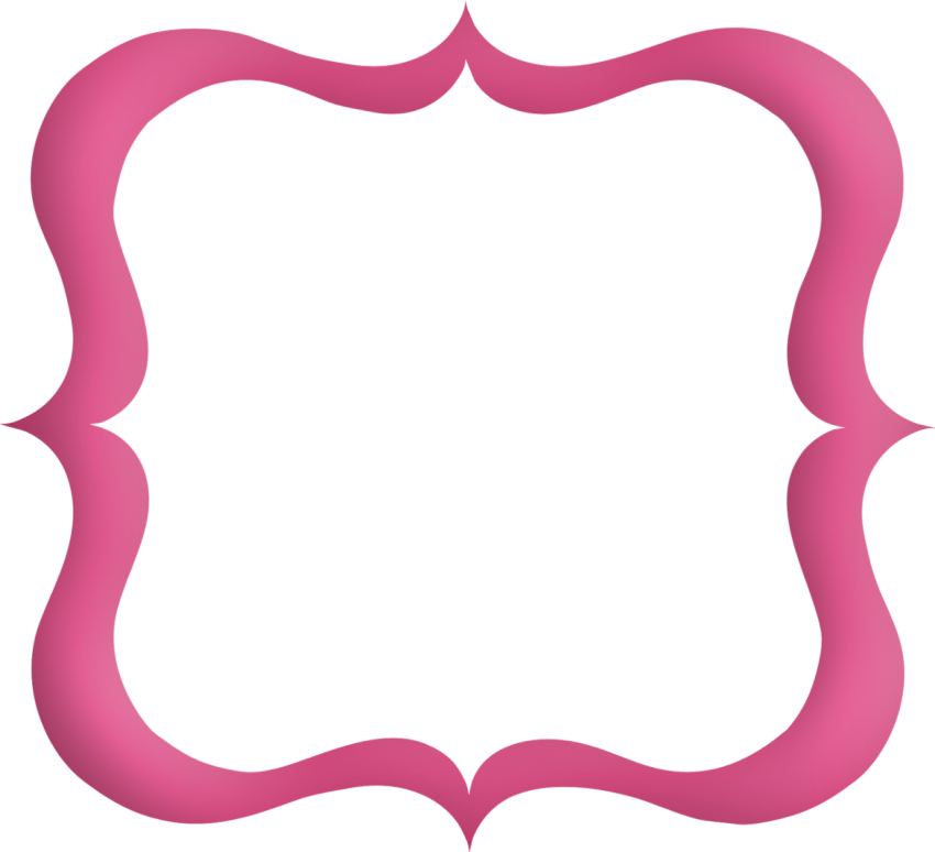 faixa rosa pink frame png