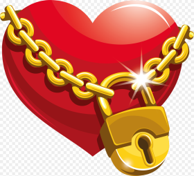 Locked Heart Png King Locked Heart Png Transparent