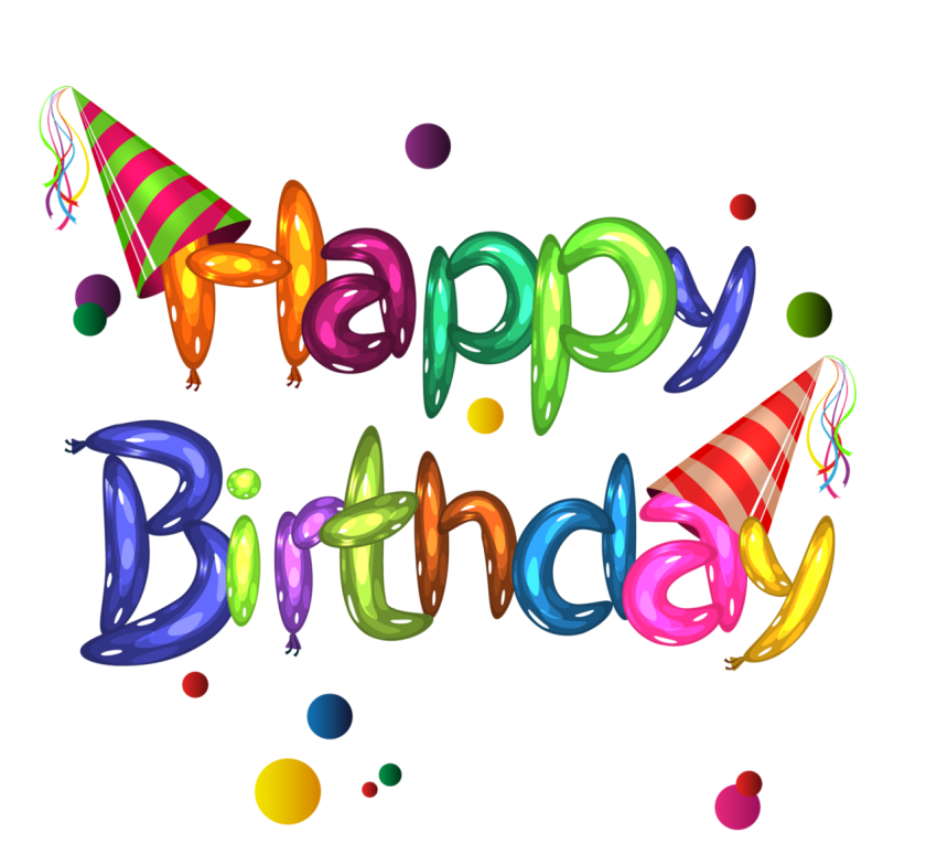 happy birthday png clipart hd