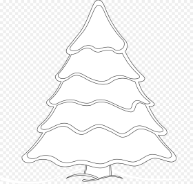Christmas Tree Vector White Png Transparent Png