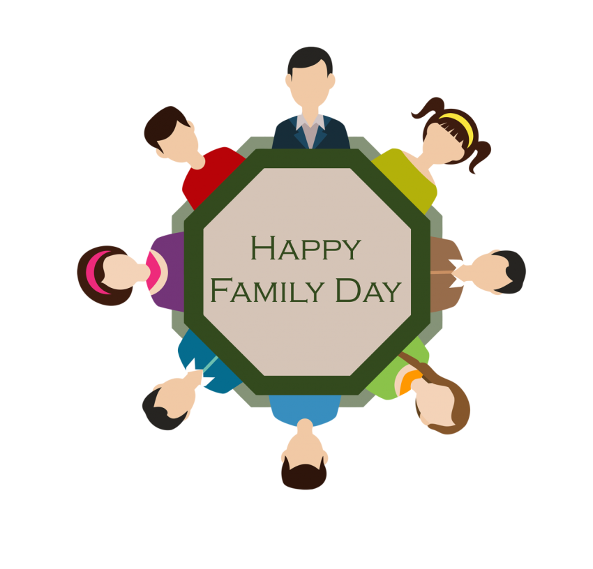 happy family day png