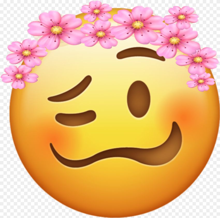 Iphone Flower Crown Emoji  png