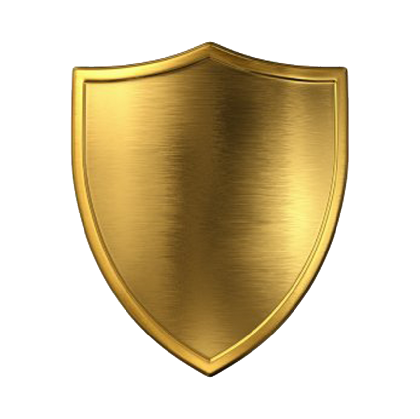 shield png gold