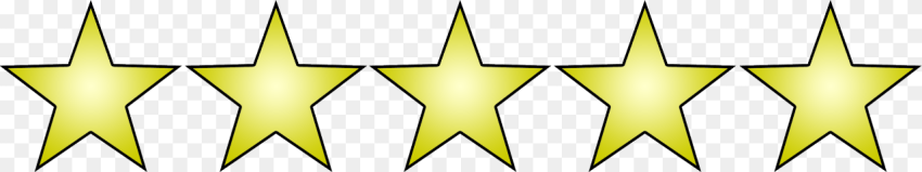 Five Star  Stars Rating Png