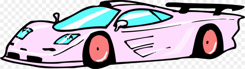 Pink compact car car car race png pink