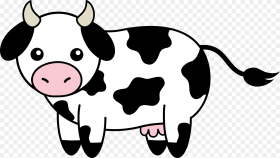 Cow Head Clipart Black and White Cow Clipart