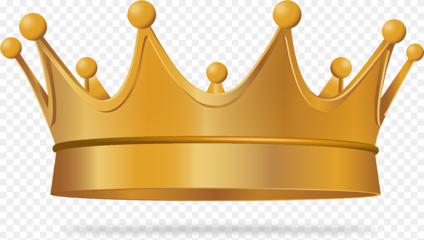 Euclidean Exquisite Transprent Free King Crown Vector png