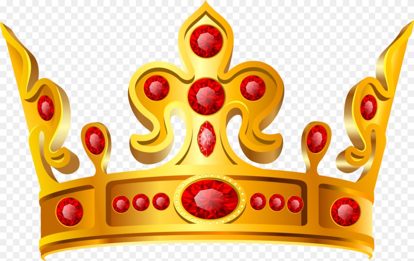 Crown png Crown png Gold and Red Crown