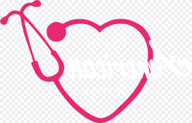 Transparent Nursing Stethoscope Clipart Black Stethoscope With Heart