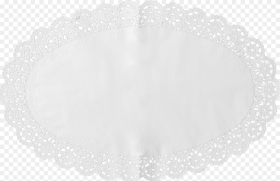 White Lace Circle Png Transparent