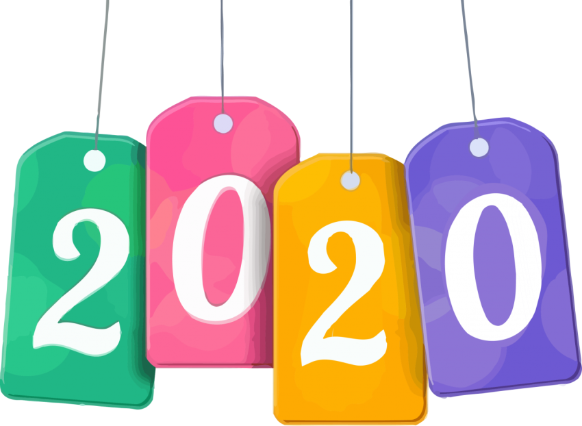 happy new year 2020 png photo for sale