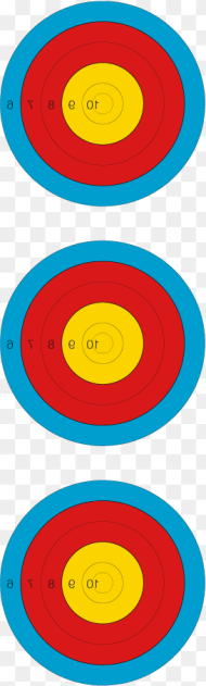 Indoor Archery Target Size Png HD