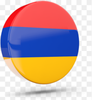 Glossy Round Icon D Armenia Flag Circle Png