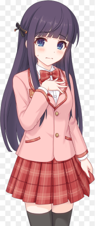 Anime Cute Girl Png Transparent