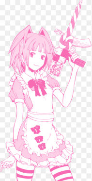 Anime Animegirl Assassinationclassroom Maid Gun Cute Anime Girl