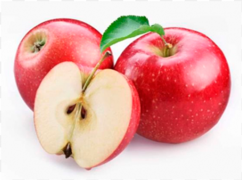 Manzana Roja Extra White Background Fruit Apple Hd