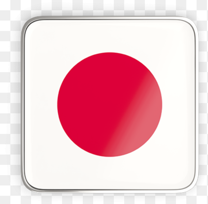 Square Icon With Metallic Frame Circle Png