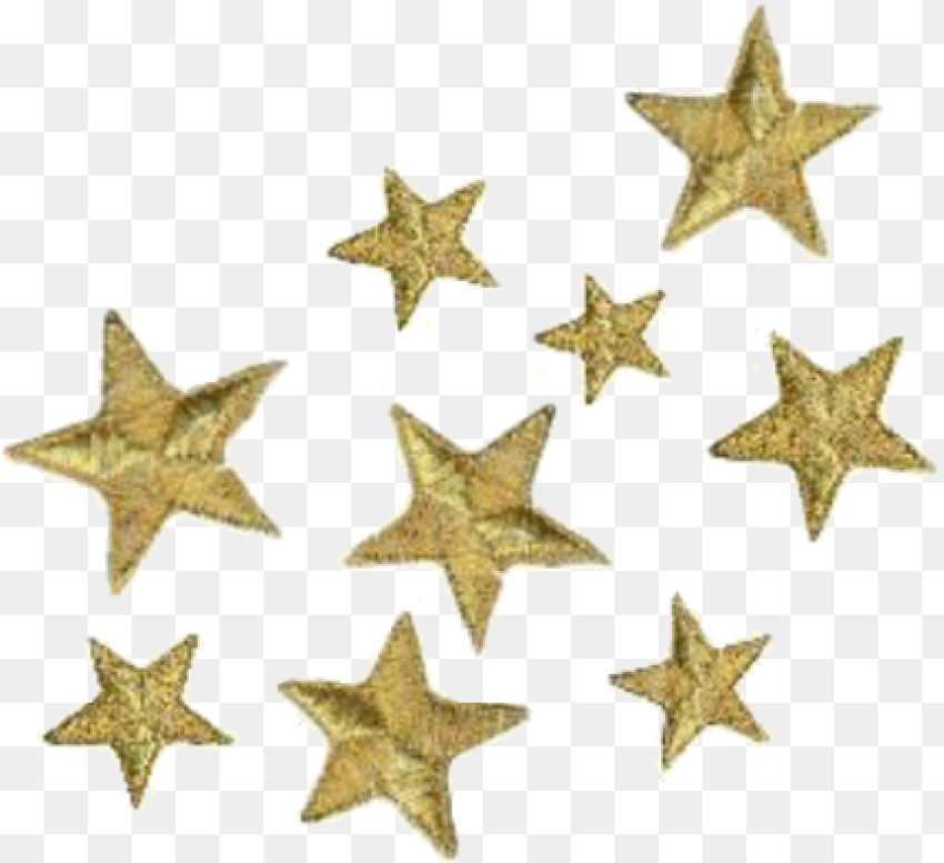 Stars Png Gold Star Png Aesthetic Png
