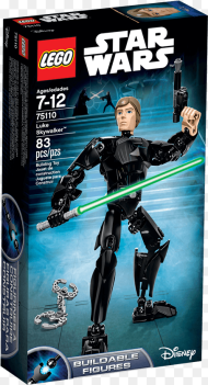 Lego Luke Skywalker Buildable Figure Hd Png Download