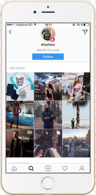 Home Instagram Hashtag Page Mockup  png