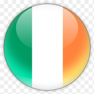 Irish Flag Circle Icon Ireland Flag Round Png