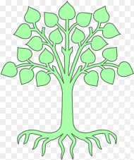 Cartoon Transparent Family Tree Tree Hd Png Download