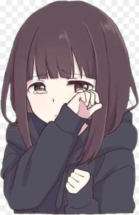 Manga Girl  Anime Girl Crying Love PNG Image  Transparent PNG Free  Download on SeekPNG
