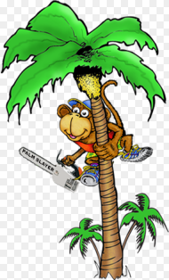 Animated Monkey in a Tree Png Monkey With