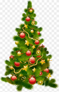 Merry Ch Christmas Tree Png Transparent Png