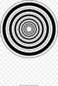 Concentric Circles Coloring Page Png