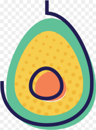 Avocado Clipart Png  Circle Png