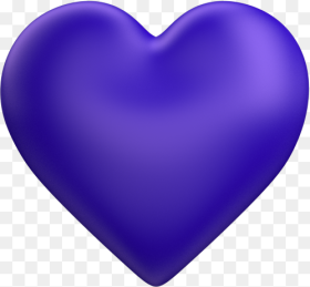 Crayon Clipart Heart D Blue Heart Png Transparent