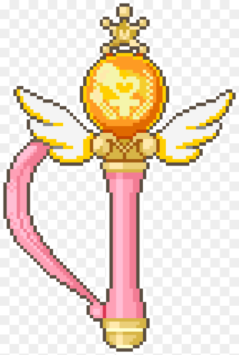 Sailor Moon Pixel Gif  Hd Png Download