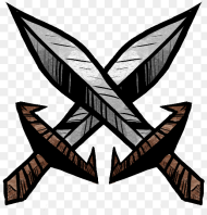 Crossed Swords Emblem Png HD