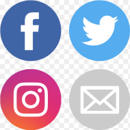 Facebook Twitter Instagram Linkedin Logo Png HD