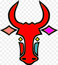 Cow Horns Outline Hd Png Download