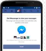 Facebook Says You Must Install Its Messenger App