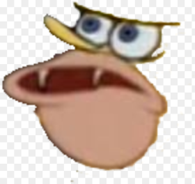 Spongegar Meme Png Caveman Spongebob Face Transparent Png