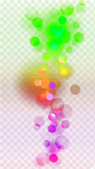 Ftestickers Effect Lights Neon Bokeh Colorful Circle Hd