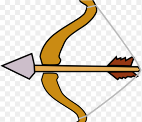 Native American Clipart Shooting Arrow Bow and Arrow