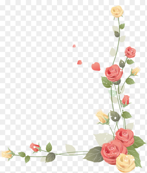 Mothers Day Flower Border Hd Png
